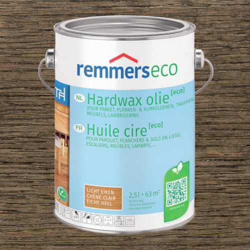Remmers Huile Cire Eco 0,75 L - Ebène (RC-790)