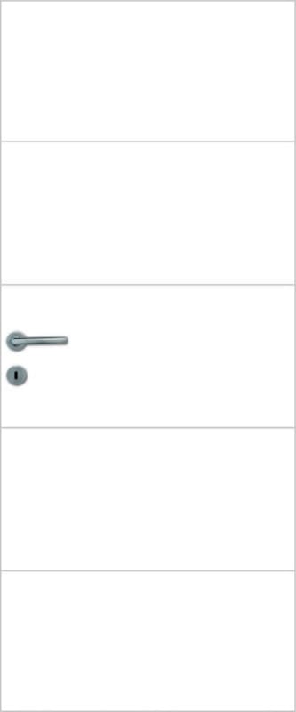 Porte tubulaire fast door look droite - 201,5cm x 63cm