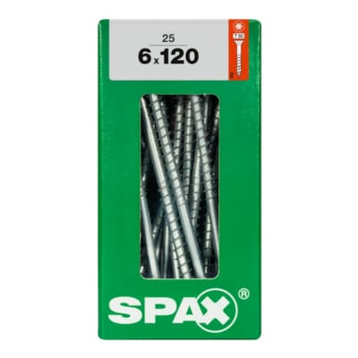 SPAX vis T-STAR+ WIROX - 6x120 L (boite 25 pces)