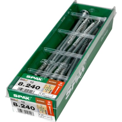 SPAX vis HI.FORCE WIROX - 8x240 STK (bte 12 pces)