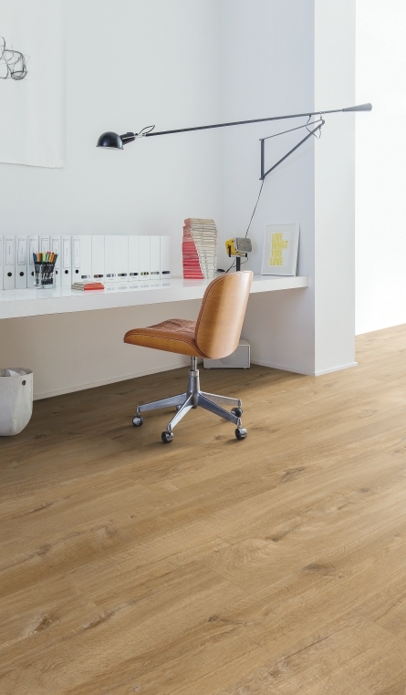 Quick-Step vinyle Alpha Vinyl Bloom 5+1 - chêne coton naturel 40104 - 6 x 209 x 1494 mm