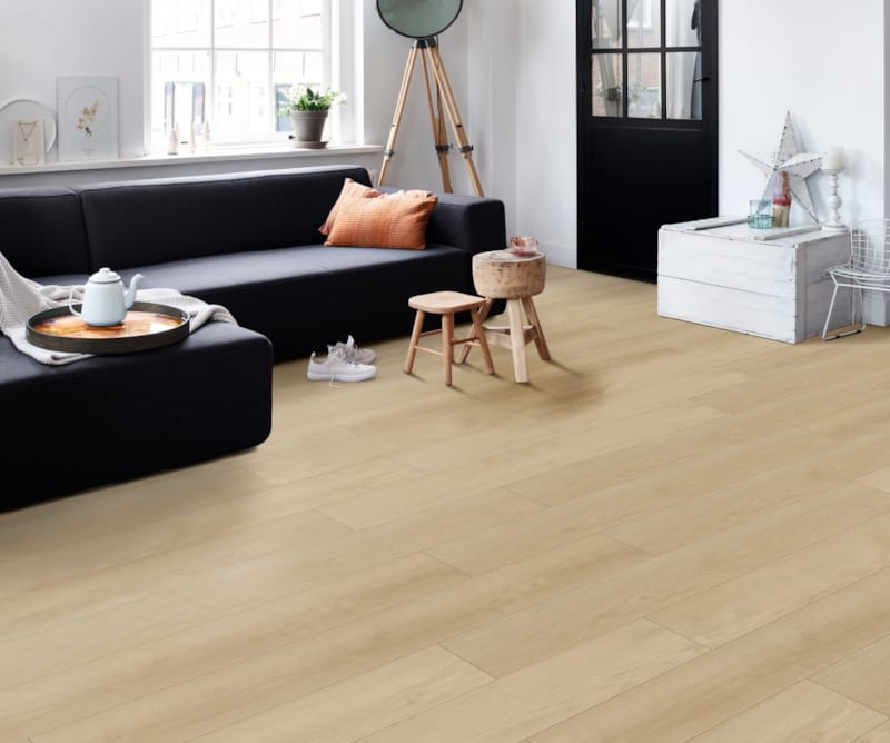 Vinyl SPC - 3,5 x 150 x 1245 mm  - chêne blanchi