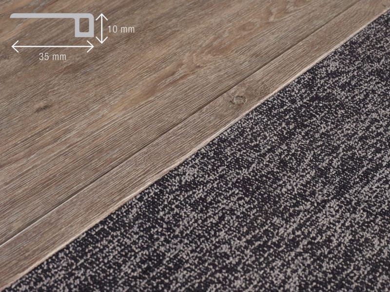 Profile de bordure COREtec ESSENTIALS - Unity Oak - 3957 - 2400mm x 35mm x 10mm