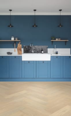 Quick-Step parquet Disegno - Chêne crème extra mat 4856 - 13,5 x 145 x 580 mm