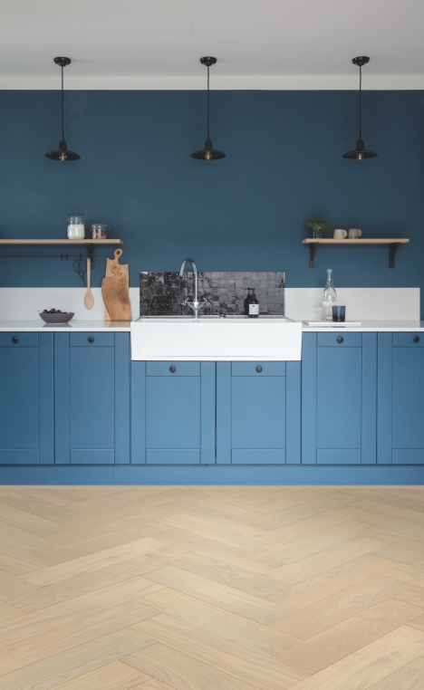 Quick-Step parquet Disegno - Chêne crème extra mat 4856 - 13,5 x 145 x 580 mm