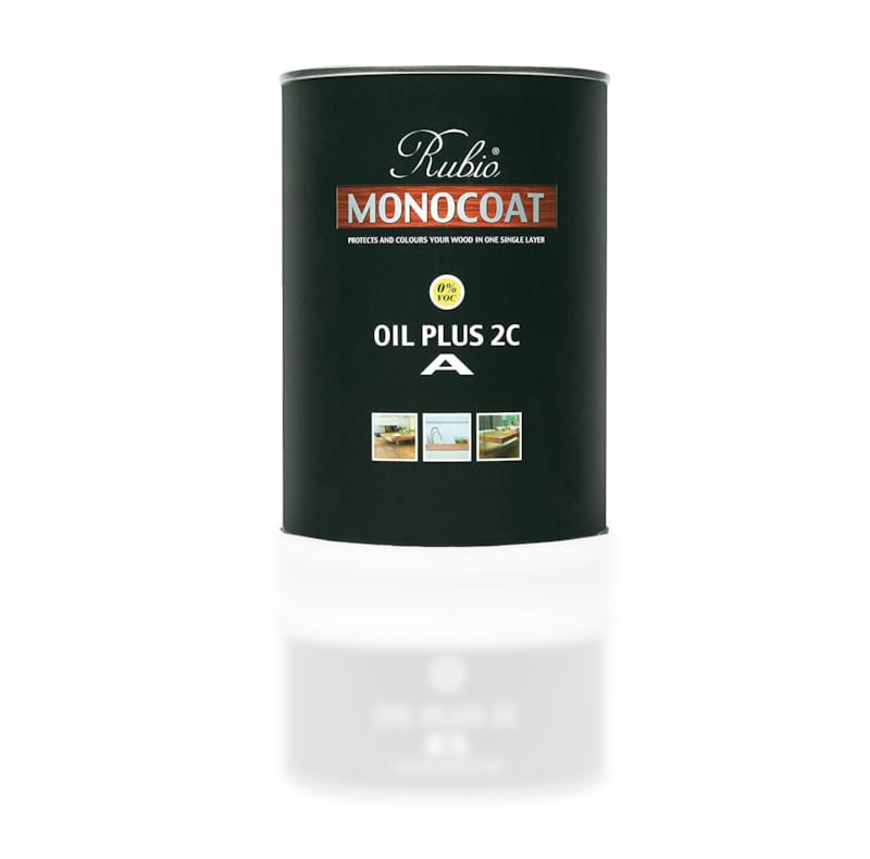 Huile Rubio monocoat - oil + 2c - comp. A - 2750 ml - Super white