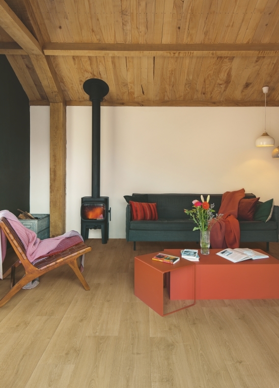 Parquet stratifié Quick-Step Capture - Chêne nature brossé chaud 4762 - 9 x 212 x 1380 mm