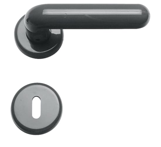 Poignée de porte Panda gris foncé - R+E