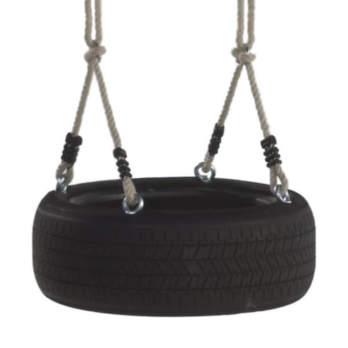 Balançoire pneu à 4 fixations