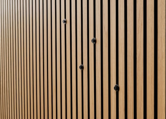 Ter Hürne SilentDesign LivingWall - Dolf - Bouton en plastique noir