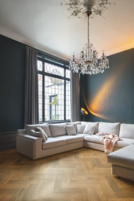 Quick-Step parquet Disegno - Chêne brut cannelle extra mat 4979 - 13,5 x 145 x 580 mm