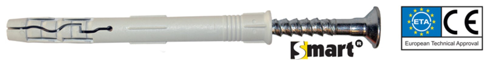 Cheville à clou collerette fraisée 8x60