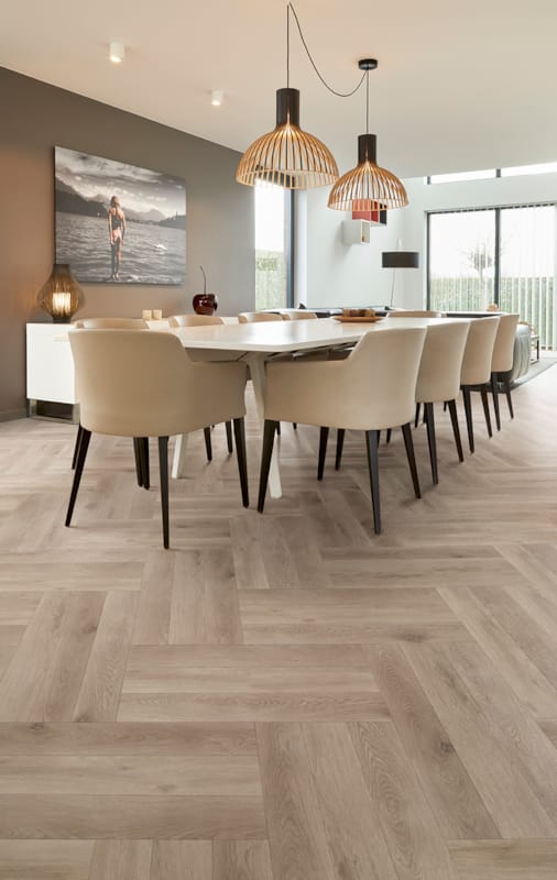 COREtec vinyle chevron Naturals+ H - Meadow 50 LVPEH 807 - 8 x 110 x 660 mm