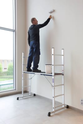 Echafaudage transformable