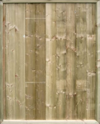 Double panneau fermé