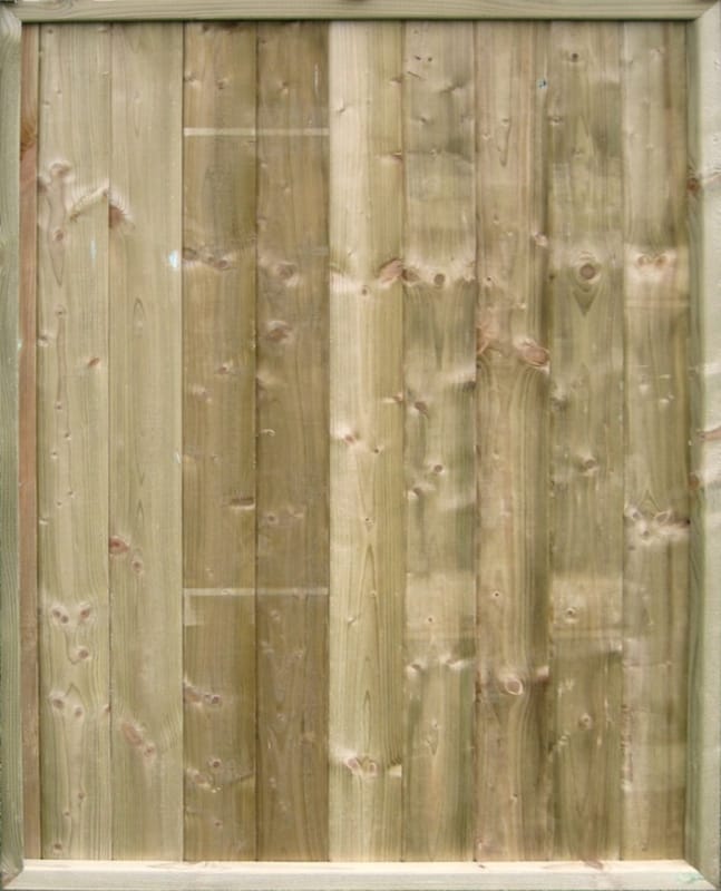 Double panneau fermé