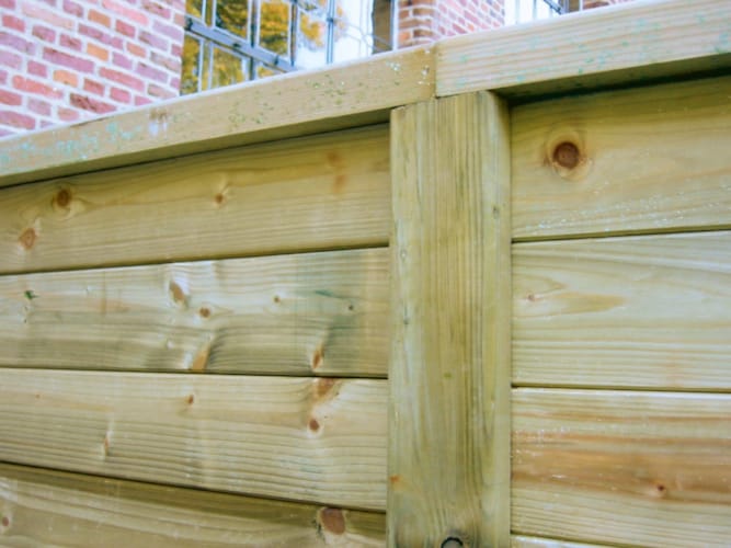 Traverse rabotée 28x95mm 2m