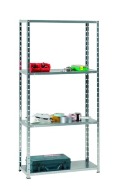 Etagère acier galvanisé - 150x75x30 cm