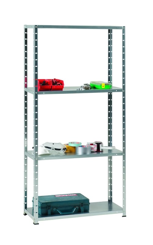 Etagère acier galvanisé - 150x75x30 cm