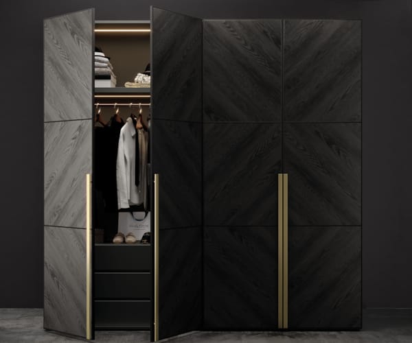 Panneau mélaminé K534 AD Charcoal Arvadonna Chestnut - 2800 x 2070 x 18 mm