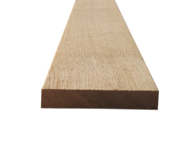 Planche en chêne qualité très très rustique - 26 x 150 mm x 2 m