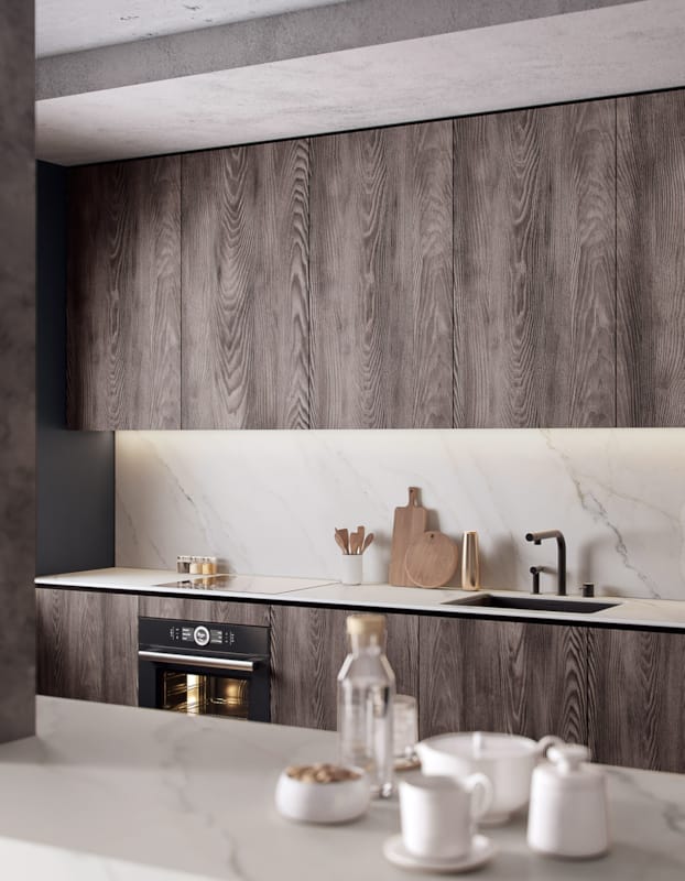 Panneau mélaminé K533 AD Mink Arvadonna Chestnut - 2800 x 2070 x 18 mm