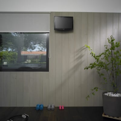 Lambris Verniland Pure Callao - Brut de sciage - Mastic - 18 x 165 x 2500 mm