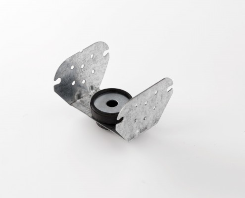 Cavalier antivibratoire 60 mm