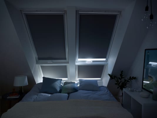 Store d'occultation manuel DKL UK10 Gris 0705S