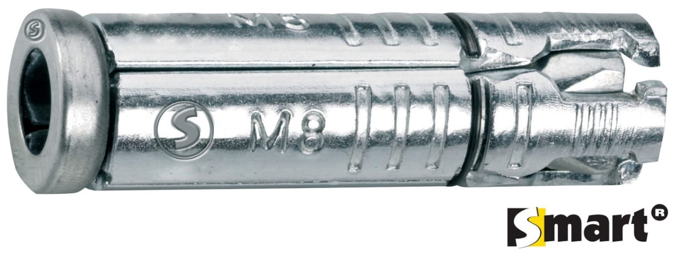 Cheville SMART standard sans collier nylon - 12 x 60 (4 pces)