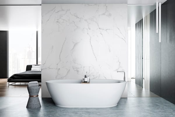 Panneau mural PVC DUMAWALL XL - Calacatta - 5 x 400 x 2600 mm