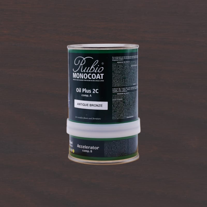 Rubio monocoat oil + 2c - 350 ml - Charcoal
