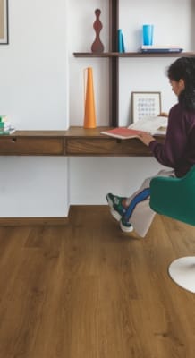 Quick-Step vinyle Alpha Vinyl Bloom 5+1 - chêne caramel ramageux 40315 - 6 x 209 x 1494 mm