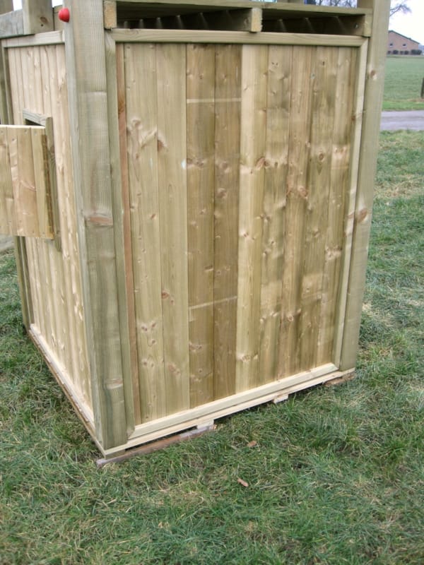 Double panneau fermé