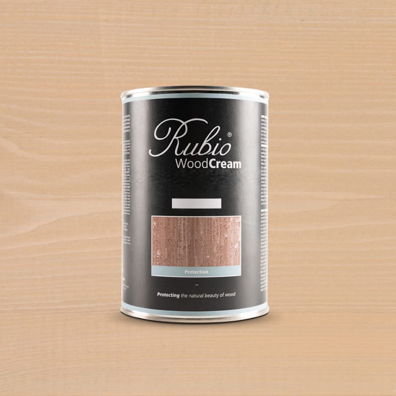 Rubio WoodCream Protection Extérieure Mocha Cream   - 1 L