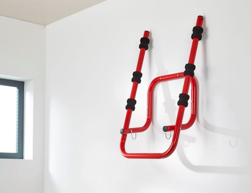 Support mural rabattable pour vélo