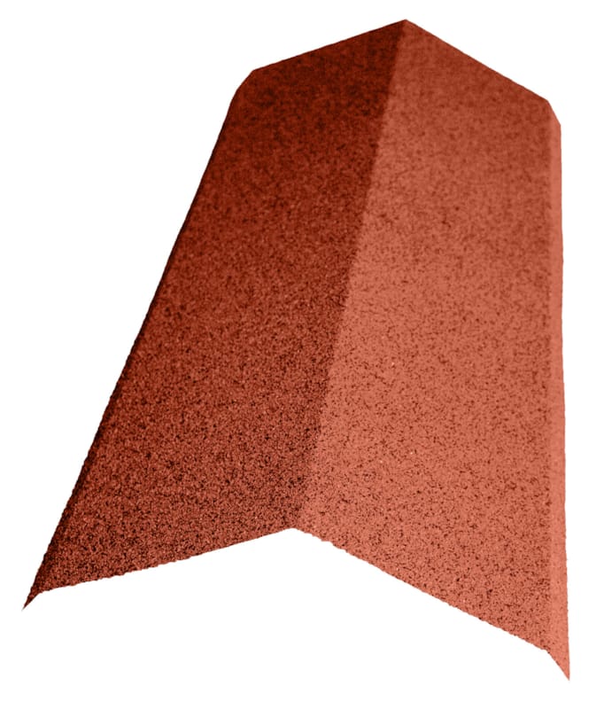 Aqua-Tuile faîtière 91 cm - rouge