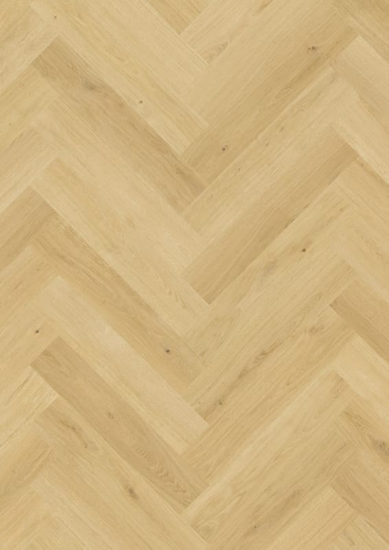 Parquet stratifié Quick-Step Impressive Design - Chevron chêne muscade 8243 - 8 x 131 x 655 mm