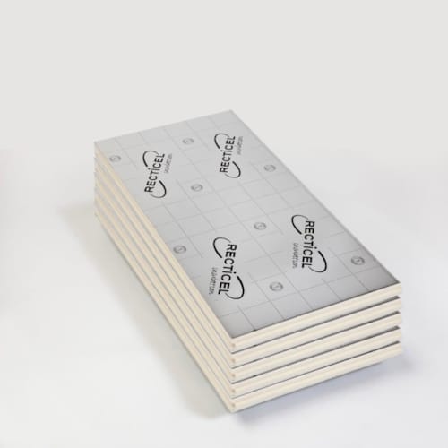 Panneau Recticel polyuréthane Eurowall rainuré languetté 1200 x 600  x 100 mm