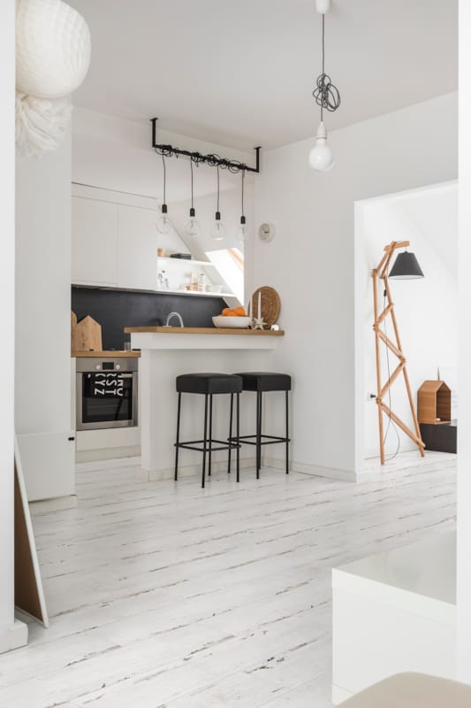 COREtec vinyle Essentials 1200+ Painted Oak 50 LVPE 1302 - 1200 x 180 x 8 mm