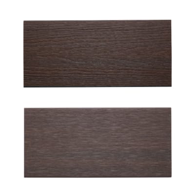 Terrasse Fiberdeck composite tubulaire 22,5 x 210 x 3000 mm - ipé creux