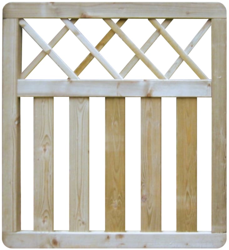 Portillon en bois Cottage 0,95m x 1m