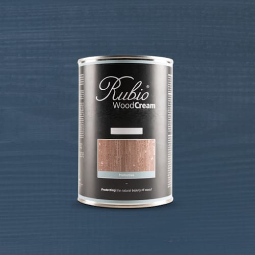 Rubio WoodCream Protection Extérieure Navy Blue   - 1 L
