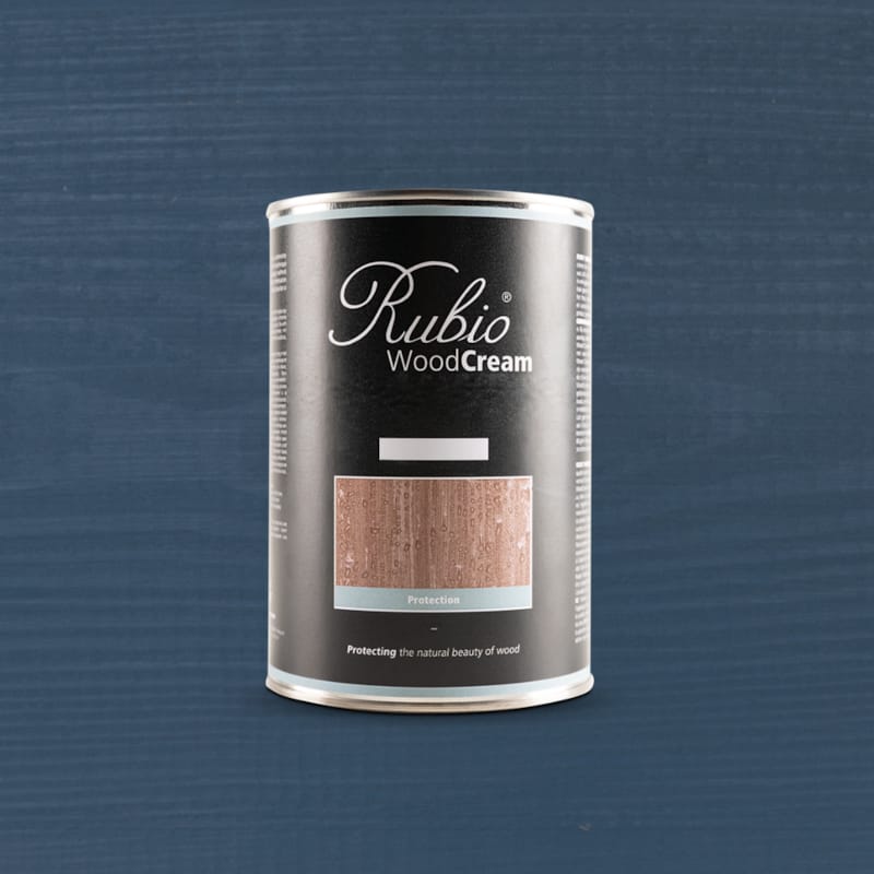 Rubio WoodCream Protection Extérieure Navy Blue   - 1 L