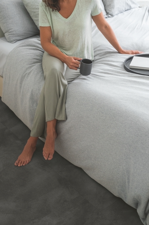 Quick-Step vinyle Livyn Alpha Vinyl Illume - Graphite tendre 40326 - 6 x 428 x 856 mm