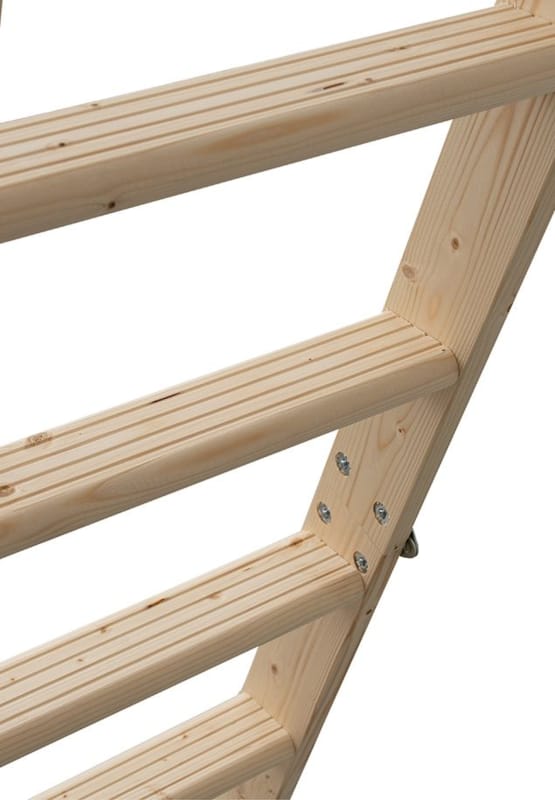 Sogem escalier escamotable ECOWOOD 40 - Structure et caisson sapin massif - 70 x 120 cm