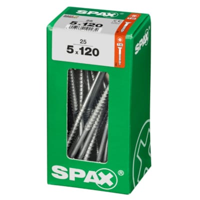 SPAX vis T-STAR+ WIROX - 5x120 L (boite 25 pces)