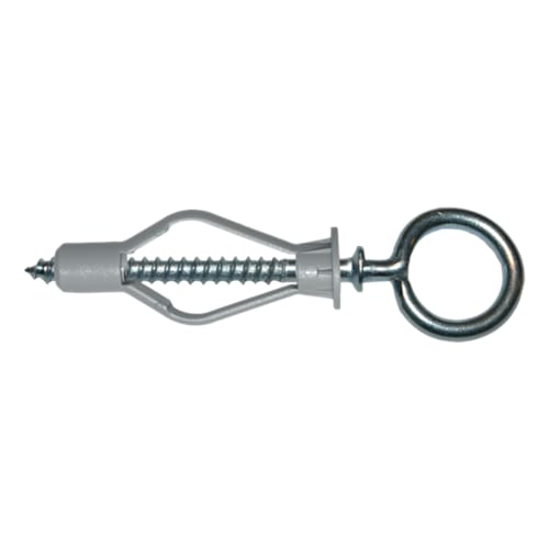 Cheville SMART corps creux nylon + piton 8 x 40 (6 pces)