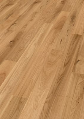Parquet semi-massif Friends James - Chêne rustique verni naturel - 11 x 162 x 2190 mm
