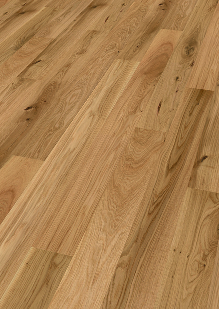 Parquet semi-massif Friends James - Chêne rustique verni naturel - 11 x 162 x 2190 mm